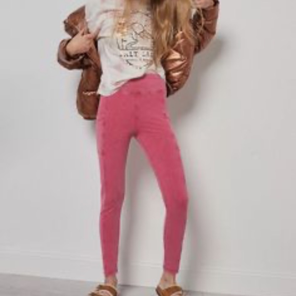 EUC Anthropologie Moira Seamed Leggings